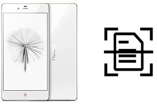 Escanear documento en un ZTE nubia Z9 Max