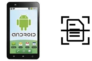 Escanear documento en un ZTE V9