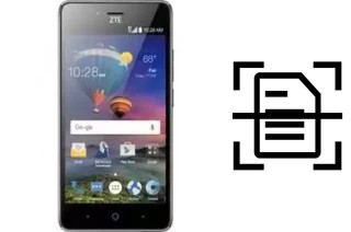 Escanear documento en un ZTE ZFive L LTE