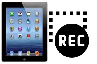 Grabar pantalla en Apple iPad 3 Wi-Fi + Cellular