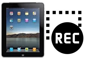 Grabar pantalla en Apple iPad Wi-Fi