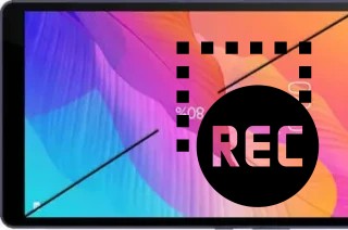 Grabar pantalla en Huawei MatePad T8