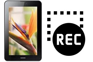 Grabar pantalla en Huawei MediaPad 7 Vogue