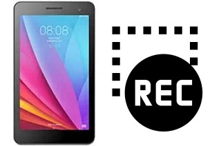 Grabar pantalla en Huawei MediaPad T1 7.0 Plus