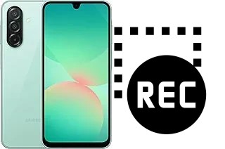 Grabar pantalla en Samsung Galaxy A26