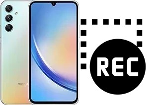 Grabar pantalla en Samsung Galaxy A34