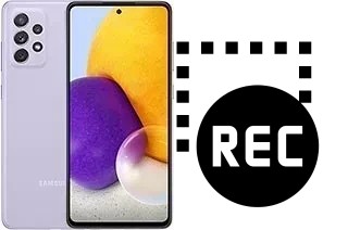 Grabar pantalla en Samsung Galaxy A72 5G