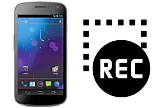 Grabar pantalla en Samsung Galaxy Nexus LTE L700