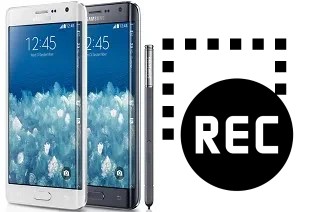 Grabar pantalla en Samsung Galaxy Note Edge