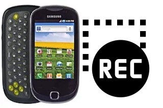 Grabar pantalla en Samsung Galaxy Q T589R
