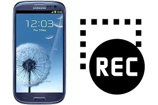 Grabar pantalla en Samsung I9300 Galaxy S III