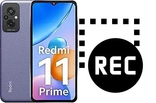 Grabar pantalla en Xiaomi Redmi 11 Prime