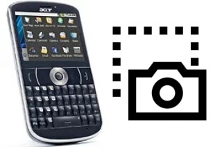 Captura de pantalla en Acer beTouch E130