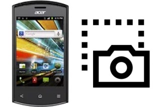 Captura de pantalla en Acer Liquid Express E320