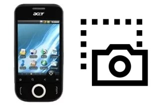 Captura de pantalla en Acer beTouch E110