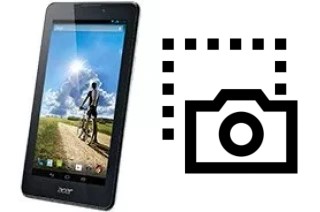 Captura de pantalla en Acer Iconia Tab 7 A1-713