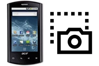 Captura de pantalla en Acer Liquid E