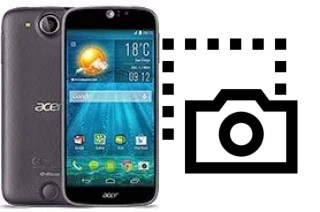 Captura de pantalla en Acer Liquid Jade S