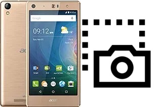 Captura de pantalla en Acer Liquid X2
