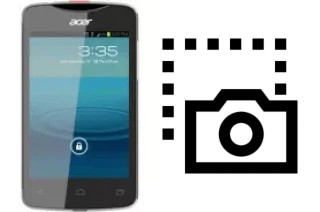 Captura de pantalla en Acer Liquid Z3
