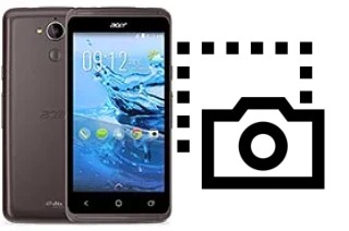 Captura de pantalla en Acer Liquid Z410