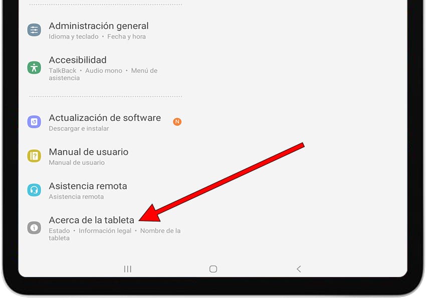 Icono sistema Android