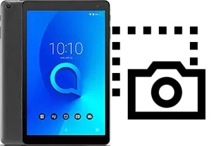Captura de pantalla en alcatel 1T 10
