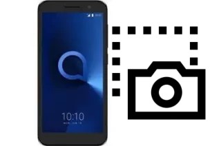 Captura de pantalla en Alcatel 1V