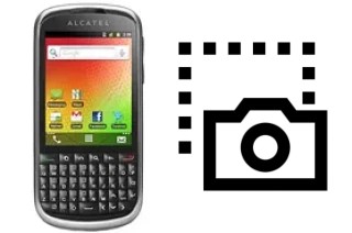 Captura de pantalla en alcatel OT-915