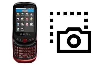 Captura de pantalla en alcatel OT-980