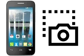 Captura de pantalla en alcatel Evolve 2