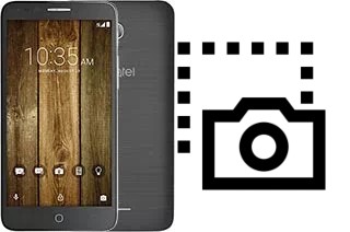 Captura de pantalla en alcatel Fierce 4