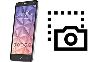 Captura de pantalla en alcatel Fierce XL