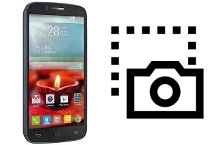 Captura de pantalla en alcatel Fierce 2