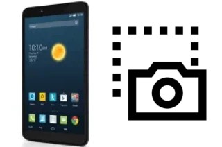 Captura de pantalla en alcatel Hero 8