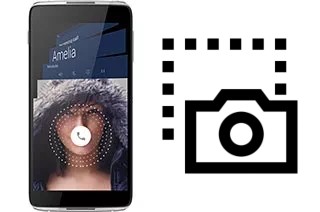 Captura de pantalla en alcatel Idol 4