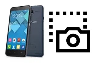 Captura de pantalla en alcatel Idol S