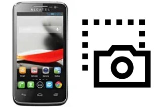 Captura de pantalla en alcatel Evolve