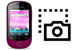 Captura de pantalla en alcatel OT-908