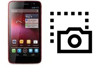 Captura de pantalla en alcatel One Touch Scribe X