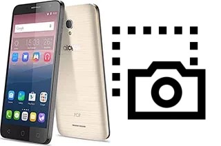 Captura de pantalla en alcatel Pop 4+