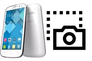 Captura de pantalla en alcatel Pop C5
