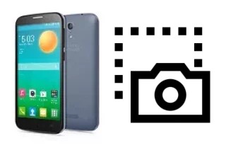Captura de pantalla en alcatel Pop S7