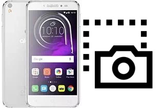 Captura de pantalla en alcatel Shine Lite