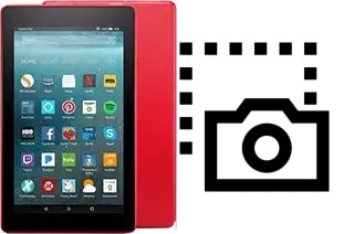 Captura de pantalla en Amazon Fire 7 (2017)