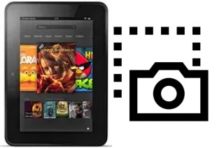 Captura de pantalla en Amazon Kindle Fire HD