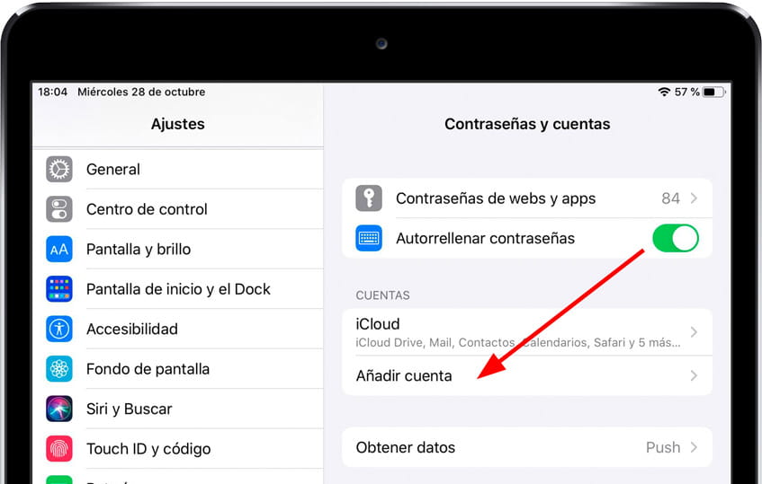 Icono ajustes iOS