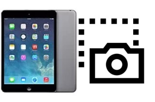 Captura de pantalla en Apple iPad mini 2