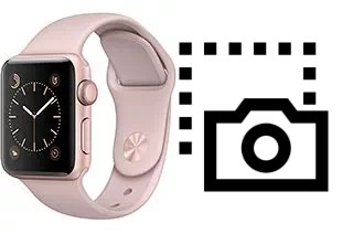 Captura de pantalla en Apple Watch Series 1 Sport 38mm