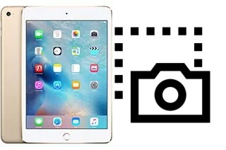 Captura de pantalla en Apple iPad mini 4 (2015)